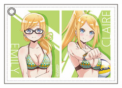 Harukana Receive Synthetic Leather Pass Case B