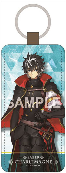 Fate/EXTELLA LINK - Leather Keychain: Charlemagne
