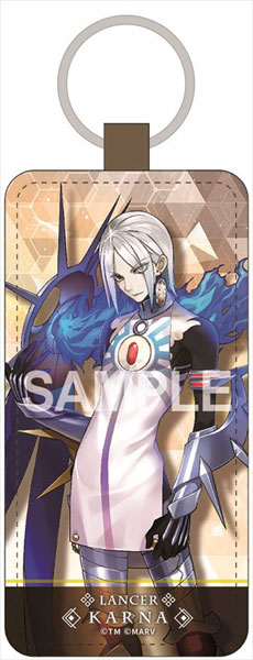 Fate/EXTELLA LINK - Leather Keychain: Karna