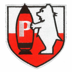 Girls und Panzer das Finale Embroidery Patch Series Bonple High School Crest Embroidery Patch