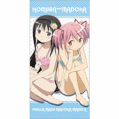 Puella Magi Madoka Magica the Movie [New] The Rebellion Story - Madoka & Homura 120cm Big Towel