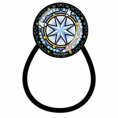 Cardcaptor Sakura: Clear Card - Kirie Series Glass Hair Tie: Dream Key