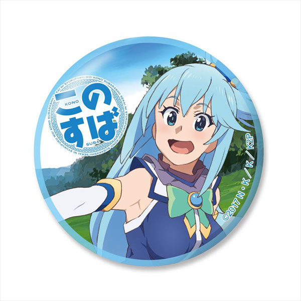 KonoSuba 2 Polyca Badge vol.2 Aqua