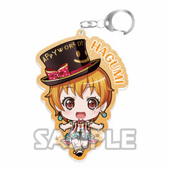 BanG Dream! Girls Band Party! Kiratto Acrylic Keychain Hagumi Kitazawa (Hello Happy World!)