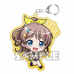 BanG Dream! Girls Band Party! Kiratto Acrylic Keychain Saya Yamabuki (Poppin'Party)
