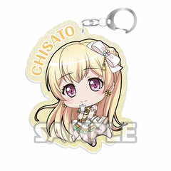 BanG Dream! Girls Band Party! Kiratto Acrylic Keychain Chisato Shirasagi (Pastel*Palettes)