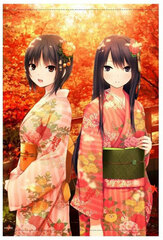 Coffee Kizoku - B0 Wall Scroll: Momiji Kanban Musume