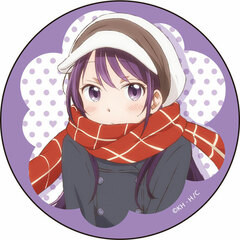 Comic Girls Tin Badge Ruki