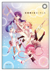 Comic Girls Synthetic Leather Pass Case A