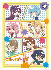 Comic Girls Synthetic Leather Pass Case B