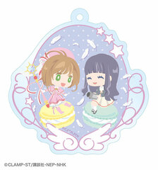 Cardcaptor Sakura: Clear Card - Yume Cute Acrylic Keychain 01: Sakura & Tomoyo