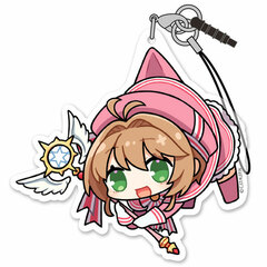 Cardcaptor Sakura Clear Card Hen - Acrylic Pinched Strap: Sakura Kinomoto