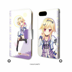 Book-style Smartphone Case (iPhone 6/6s/7/8) - Kin-iro Loveriche 04 / Ria Soma