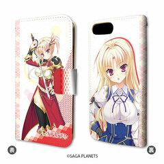 Book-style Smartphone Case (iPhone 6/6s/7/8) - Kin-iro Loveriche 03 / Heroina di Caballero istaa