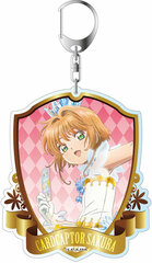 Cardcaptor Sakura: Clear Card - Deka Keychain: Sakura Kinomoto