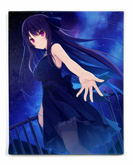 Ao no Kanata no Four Rhythm Misaki Tobisawa F6 Canvas Art