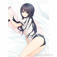Coffee Kizoku - Newly Illustrated B2 Wall Scroll (Rika Shiramine / Training Wear)