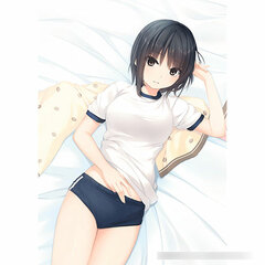 Coffee Kizoku - Newly Illustrated B2 Wall Scroll (Sumika Aoyama / Training Wear)