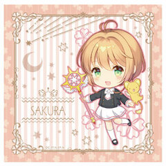 Cardcaptor Sakura: Clear Card - Microfiber Coaster: Sakura Kinomoto