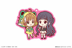 Cardcaptor Sakura: Clear Card - Deka Rubber Strap 02 (Sakura & Tomoyo)