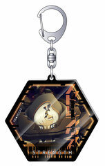 Black ** Rock Shooter DAWN FALL Acrylic Keychain Strength