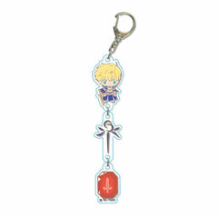 3-ren Keychain - Fate/Grand Order Design produced by Sanrio: Arthur Pendragon