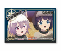 BIG Square Tin Badge - Death March kara Hajimaru Isekai Kyousoukyoku: Tama & Pochi