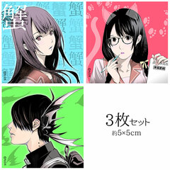 Bakemonogatari Sticker Set of 3
