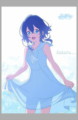 Aquatope of White Sand New Illustration B2 Wall Scroll Kukuru Misakino