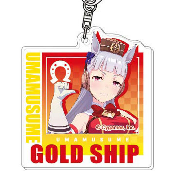 Acrylic Keychain Umamusume Pretty Derby 05 Goldship