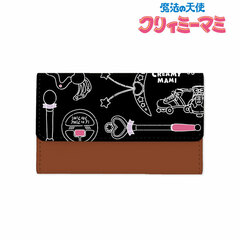 Creamy Mami, the Magic Angel Motif Pattern Key Case Black