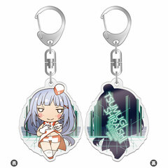 ChimaDol THE IDOLM@STER Million Live! Acrylic Keychain Tsumugi Shiraishi VOY@GER ver.