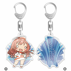 ChimaDol THE IDOLM@STER SHINY COLORS Acrylic Keychain Natsuha Arisugawa VOY@GER ver.