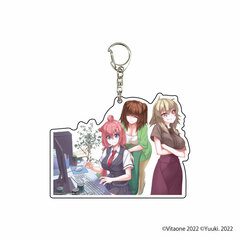 Deka Acrylic Keychain 