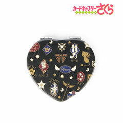 Cardcaptor Sakura: Clear Card Heart-shaped Folding Mirror (Black)
