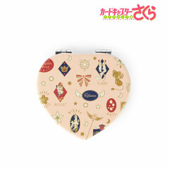 Cardcaptor Sakura: Clear Card Heart-shaped Folding Mirror (Pink)