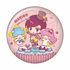 Helios Rising Heroes x Sanrio Characters Tin Mirror 8. Marion Blythe x Little Twin Stars