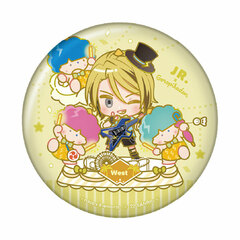 Helios Rising Heroes x Sanrio Characters Tin Mirror 9. Leonard Wright Jr. x Goropikadon