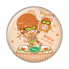 Helios Rising Heroes x Sanrio Characters Tin Mirror 14. Billy Wise x Osaru no Monkichi