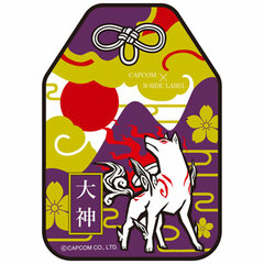 CAPCOM x B-SIDE LABEL Sticker - Okami: Omamori