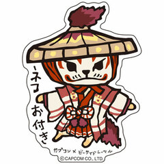 CAPCOM x B-SIDE LABEL Sticker - Monster Hunter: Neko Otsuki