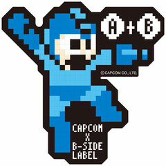 CAPCOM x B-SIDE LABEL Sticker - Mega Man: Dot