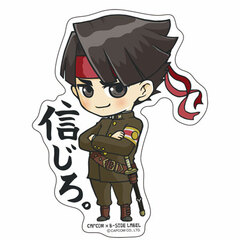 CAPCOM x B-SIDE LABEL Sticker - Dai Gyakuten Saiban: Kazuma Asogi