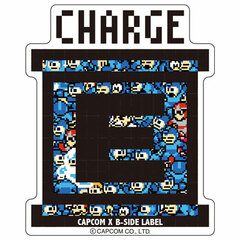 CAPCOM x B-SIDE LABEL Sticker - Mega Man: Dot E-can