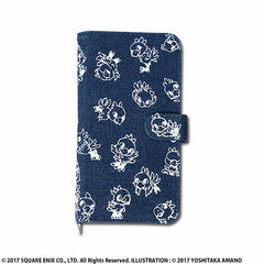 Final Fantasy 30th Anniversary Commemorating Smartphone Case (Denim)
