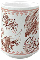 Monster Hunter XX - Japanese-design Japanese Teacup: Red