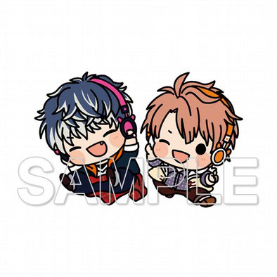 Idolish7 Nikoichi Radio Rubber Strap: Momo & Mitsuki