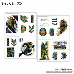 Halo Decals Sticker Pack (4pcs Set)