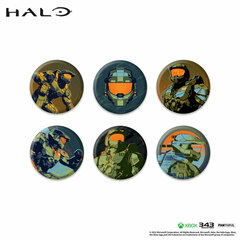 Halo Tin Badge Set (6Pack)