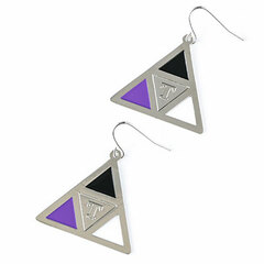 Gintama - Plate Pierced Earrings D / Takasugi